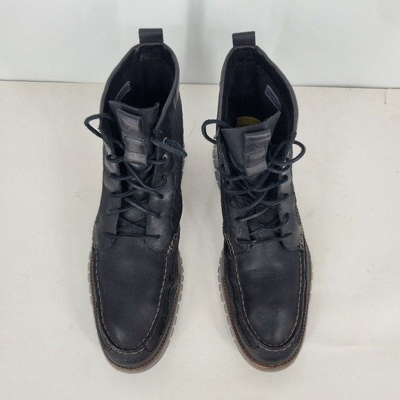 Cole Haan Shoe Men 13 M Zerogrand Waterproof Tall Boots Black - Picture 14 of 14